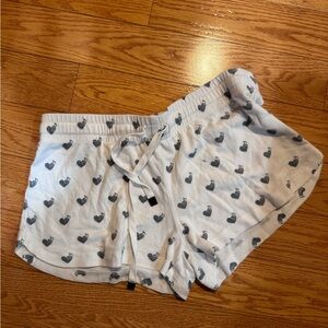 PJ Salvage Heart Musical Notes Pajama Short